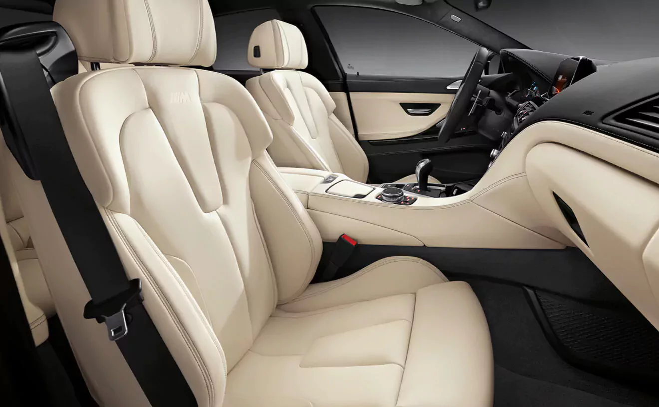 2018 BMW M6 Gran Coupe Dual Color Interior Seating 2018 BMW M6 Gran Coupe Dual Color Interior Seating